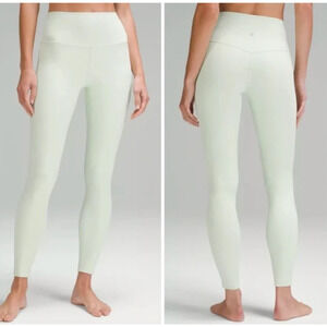 Lululemon Align High-Rise Pant 28" Legging Kohlrabi Green Mint Size 0